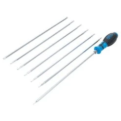 Screwdriver Set With Interchangeable Blades BGS TECHNIC T Profile (for Torx) - T10 To T40 - 8 Pcs- 2326