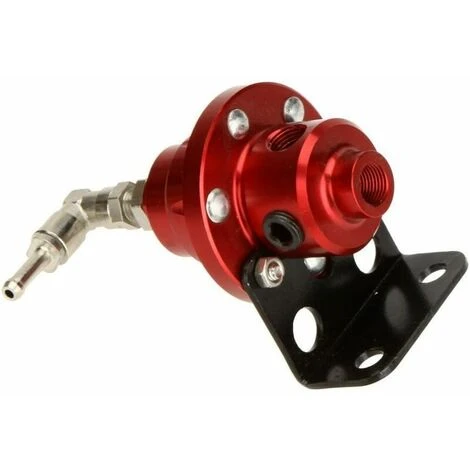 ECHOO Red High Performance Car Fuel Pressure Gauge Adjustable Fuel Pressure Regulator - Image 5