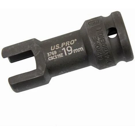 US PRO Tools 19mm Strut Channel Slotted Socket Unistrut Type Length 72mm 1/2 DR 3769 - Image 2