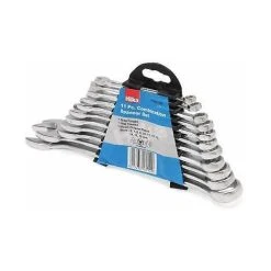 HILKA 11PC COMBINATION METRIC SPANNER WRENCH RING SET & STORAGE RACK 6-19MM NEW 7 HILKA 11PC COMBINATION METRIC SPANNER WRENCH RING SET & STORAGE RACK 6-19MM NEW -Bahco shop 85754064 3