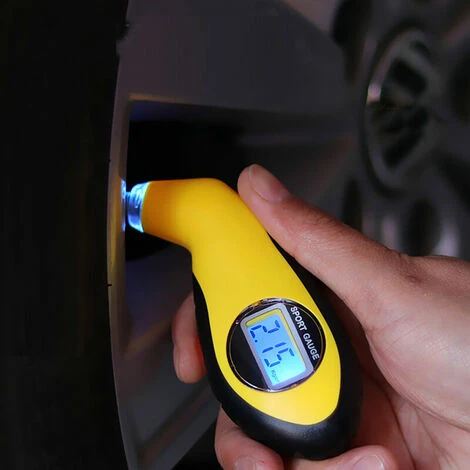 GTA Tester LCD LED Digital Tire Pressure Gauge For Auto/Motorcycle Digital Wheel For American Schrader Valve, BR-Life 5 GTA Tester LCD LED Digital Tire Pressure Gauge For Auto/Motorcycle Digital Wheel For American Schrader Valve, BR-Life - Image 3