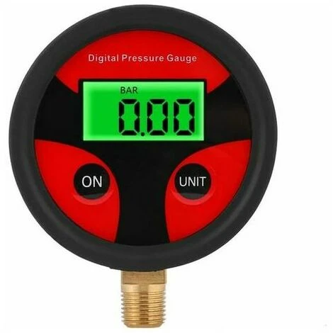 ERHOPE Digital Tire Pressure Gauge, LCD Digital Car Tire Pressure Gauge Digital LCD Tire Air Pressure Gauge For Car Truck Motorcycle 0-200PSI