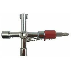 ERHOPE In 1 Valve Triangular Square Cross Wrench With Screwdriver