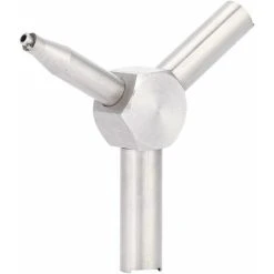 ERHOPE Valve Wrench Element For KSC WA Airsoft KSC Magazine Loader Removal Tool ,Silver Triangle Valve Wrench