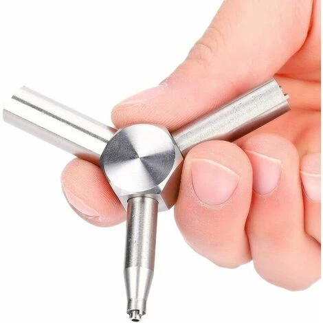 ERHOPE Valve Wrench Element For KSC WA Airsoft KSC Magazine Loader Removal Tool ,Silver Triangle Valve Wrench - Image 5