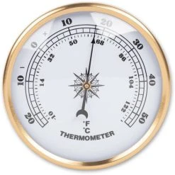AXMINSTER WOODTURNING Thermometer 90mm