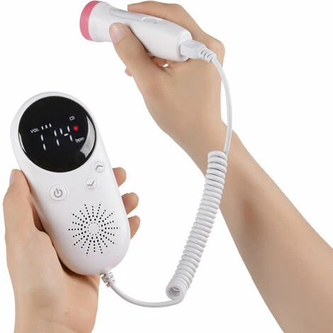 BOED Household Fetal Doppler,Baby Prenatal Heart Monitor,LCD Display Fetus-voice Meter,Pregnant Woman Daily Care Product - Image 2