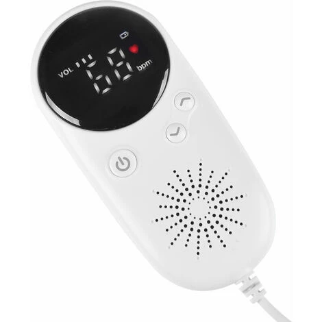 BOED Household Fetal Doppler,Baby Prenatal Heart Monitor,LCD Display Fetus-voice Meter,Pregnant Woman Daily Care Product - Image 3