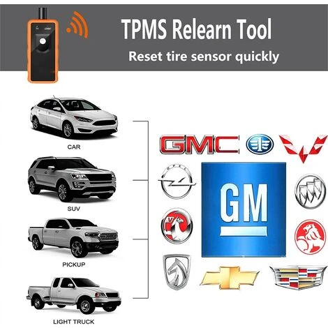 EL50448 TPMS Relearn Tool Auto Tire Pressure Monitor Sensor Tool For GM/Opel Tire Reset MODOU 4 EL50448 TPMS Relearn Tool Auto Tire Pressure Monitor Sensor Tool For GM/Opel Tire Reset MODOU - Image 2
