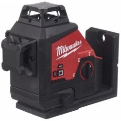 Milwaukee M123PL-0C 12V 360° 3-Plane Green Laser With Case