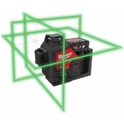 Milwaukee M123PL-0C 12V 360° 3-Plane Green Laser With Case 9 Milwaukee M123PL-0C 12V 360° 3-Plane Green Laser With Case -Bahco shop 90706490 3