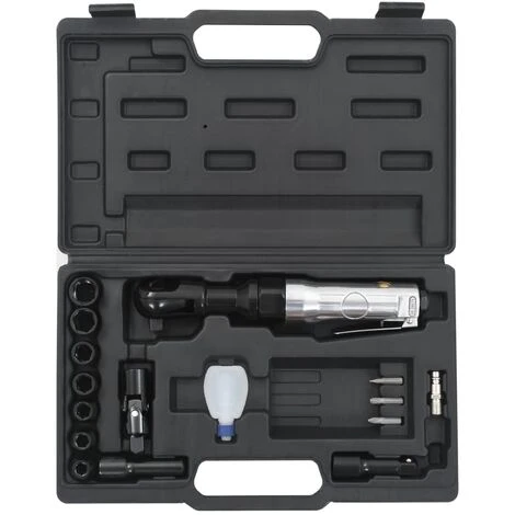 16 Piece Air Ratchet Wrench Kit 1/2 VidaXL 4 16 Piece Air Ratchet Wrench Kit 1/2 VidaXL - Image 2