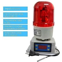 DECKON Temperature Alarm Thermostat Machine Room Farm Oven Temperature Alarm
