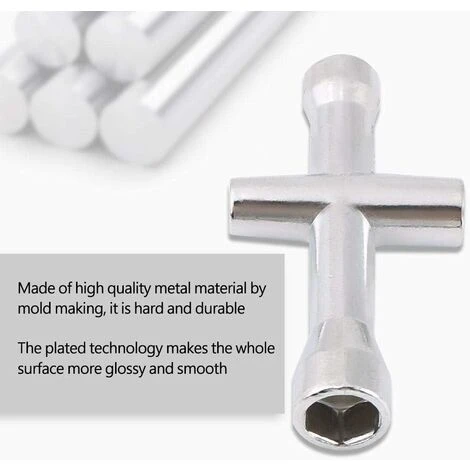 OSQI Cross Spanners Model Multifunction Wrench Tools For M2 / M2.5 / M3 / M4 Screws And Nuts 4 OSQI Cross Spanners Model Multifunction Wrench Tools For M2 / M2.5 / M3 / M4 Screws And Nuts - Image 2