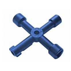 Faithfull FAISUKEY 4-Way Services Utility Meter Key FAISUKEY