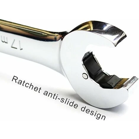 JOORRT LAOA Special Open End Ratcheting Wrench, Hand Tool, Cr-V Material, High Torque, Perfect For Repairing Bicycle, Car, Each Machinery, And More (16mm (1 Piece)) - Image 4