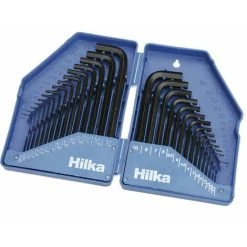 Hilka 30 Pce Hex Key Set In Folding Case