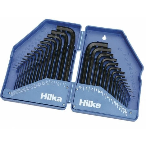 Hilka 30 Pce Hex Key Set In Folding Case 3 Hilka 30 Pce Hex Key Set In Folding Case