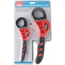 Hilka 2 Pce Strap Wrench Set