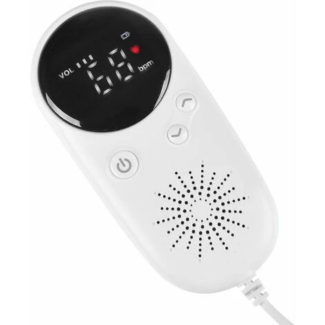 TUMALAGIA Household Fetal Doppler Baby Prenatal Heart Monitor LCD Display Fetus-voice Meter Pregnant Woman Daily Care Product - Image 3