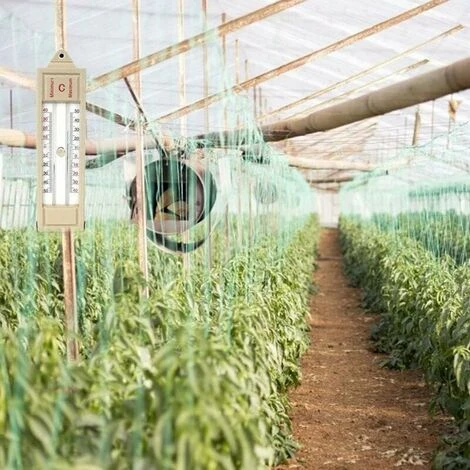 NICEONE Garden Greenhouse Thermometer, Digital Outdoor Planting Max-Min Thermometer For Indoor Outdoor Plant Workplace, Easy Wall Mounted Greenhouse Accessories(1 Pcs) - Image 4