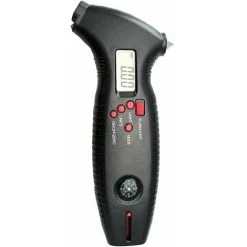 TUMALAGIA Digital Tire Tire Diagnostic Tool 0-200 Psi LED Air Pressure Grade For Bike Car