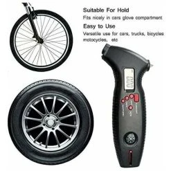 TUMALAGIA Digital Tire Tire Diagnostic Tool 0-200 Psi LED Air Pressure Grade For Bike Car 11 TUMALAGIA Digital Tire Tire Diagnostic Tool 0-200 Psi LED Air Pressure Grade For Bike Car -Bahco shop 94621496 5