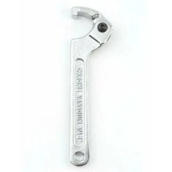 TUMALAGIA Adjustable Hook Wrench 19-51mm Chrome Vanadium Steel Pin Wrench C-Shaped Wrench Universal Hand Tool 10 TUMALAGIA Adjustable Hook Wrench 19-51mm Chrome Vanadium Steel Pin Wrench C-Shaped Wrench Universal Hand Tool -Bahco shop 95065616 4