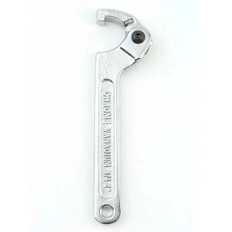 TUMALAGIA Adjustable Hook Wrench 19-51mm Chrome Vanadium Steel Pin Wrench C-Shaped Wrench Universal Hand Tool 6 TUMALAGIA Adjustable Hook Wrench 19-51mm Chrome Vanadium Steel Pin Wrench C-Shaped Wrench Universal Hand Tool - Image 4