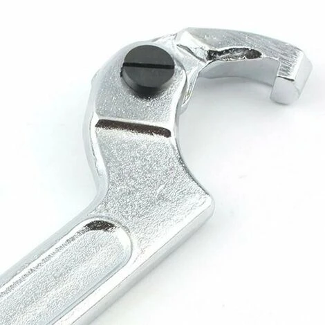 TUMALAGIA Adjustable Hook Wrench 19-51mm Chrome Vanadium Steel Pin Wrench C-Shaped Wrench Universal Hand Tool 7 TUMALAGIA Adjustable Hook Wrench 19-51mm Chrome Vanadium Steel Pin Wrench C-Shaped Wrench Universal Hand Tool - Image 5