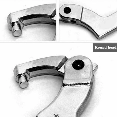 TUMALAGIA C-Wrench Tool 32-76mm Chrome Vanadium Adjustable Hook Wrench - Round Tip - Image 3