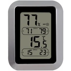BOED Digital Thermo-Hygrometer Indoor Room Thermometer With Recording And Climate Indicator For Room, Climate Control Monitor