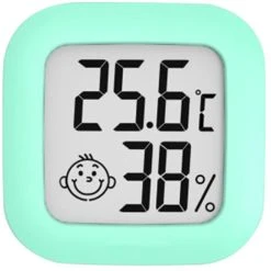 BOED Digital Hygrometer Indoor Thermometer Room Thermometer And Humidity Gauge With Temperature Humidity Monitor For Greenhouse, Garden, Cellar