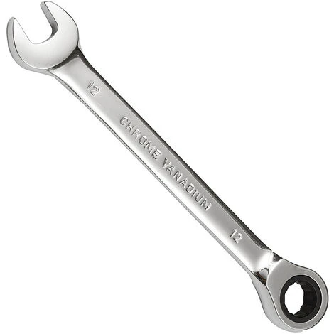 INSMA 2IN1 Adjustable Spanner Ratchet Metric Ring Chrome Steel Garage Tool 12mm 3 INSMA 2IN1 Adjustable Spanner Ratchet Metric Ring Chrome Steel Garage Tool 12mm