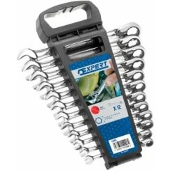 Expert Ratchet Combination Spanner Set, 12 Piece