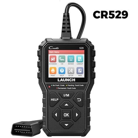 BOED CReader 529 OBD2 Code Reader Scanner Code Reader With Active Test ABS&SRS Diagnostics Car Maintenance Reset Service Of Oil, BMS, SAS Full OBD2 Functions Launch X431 CR529 LED Lights 3 BOED CReader 529 OBD2 Code Reader Scanner Code Reader With Active Test ABS&SRS Diagnostics Car Maintenance Reset Service Of Oil, BMS, SAS Full OBD2 Functions Launch X431 CR529 LED Lights