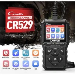 BOED CReader 529 OBD2 Code Reader Scanner Code Reader With Active Test ABS&SRS Diagnostics Car Maintenance Reset Service Of Oil, BMS, SAS Full OBD2 Functions Launch X431 CR529 LED Lights 9 BOED CReader 529 OBD2 Code Reader Scanner Code Reader With Active Test ABS&SRS Diagnostics Car Maintenance Reset Service Of Oil, BMS, SAS Full OBD2 Functions Launch X431 CR529 LED Lights -Bahco shop 95627164 4