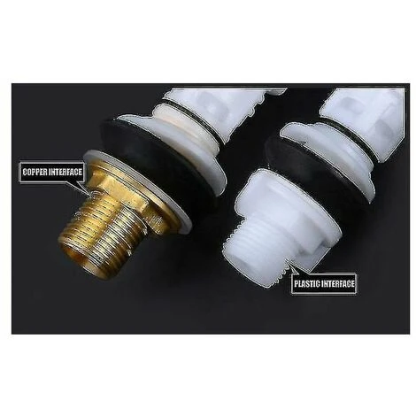 GTA 1pc Toilet Flush Valve Toilet Water Tank Button Valve Water Tank Accessories 4 Points (white) - 6 GTA 1pc Toilet Flush Valve Toilet Water Tank Button Valve Water Tank Accessories 4 Points (white) - - Image 4
