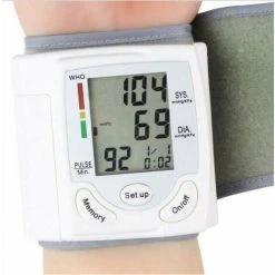 Soleil Wrist Blood Pressure Monitor - Professional Smart Blood Pressure Monitor, Auto Detect High Blood Pressure, Irregular Heartbeat Detection