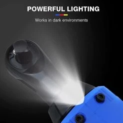 BRIEFNESS 3/8 Cordless Ratchet Wrench Set, 100Nm Power Electric Ratchet Driver With 7 Sockets, 2X 1500mAh Lithium-Ion Batteries, Fast Charge, Variable Speed Trigger And LED Light 11 BRIEFNESS 3/8 Cordless Ratchet Wrench Set, 100Nm Power Electric Ratchet Driver With 7 Sockets, 2X 1500mAh Lithium-Ion Batteries, Fast Charge, Variable Speed Trigger And LED Light -Bahco shop 96682381 5