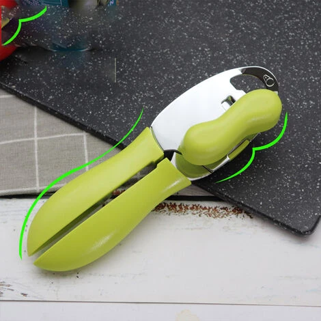 MEZHENG Multifunctional Four-in-one Can Opener Can Knife Stainless Steel Can Knife Bottle Opener 6 MEZHENG Multifunctional Four-in-one Can Opener Can Knife Stainless Steel Can Knife Bottle Opener - Image 4