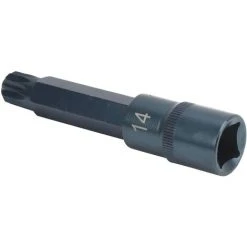 PRÉNFLE Screw Driver Socket Alloy Steel Blueing Ratchet Wrench Tool Repair Accessories 1/2X100XM14