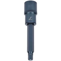 PRÉNFLE Socket Bit S2 Alloy Steel Blueing Blister Screwdriver Wrench Accessories 1/2 X 100 X H7