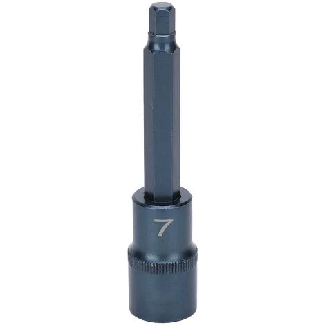 PRÉNFLE Socket Bit S2 Alloy Steel Blueing Blister Screwdriver Wrench Accessories 1/2 X 100 X H7 - Image 4