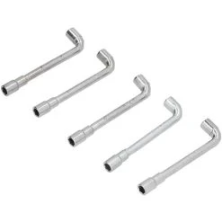 PRÉNFLE 5Pcs LShaped Socket Wrench NonSlip Strong Torsion Hand Operated Tools For Frame Assembly