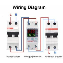 TUMALAGIA SVP 916 Intelligent Single Phase Adjustable Over Voltage Under Voltage Current Protector 230VAC(80A) Current Protector -Bahco shop 98027663 5