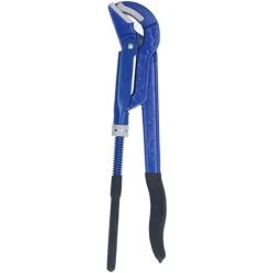 PRÉNFLE Pipe Wrench Universal Metric 45° Bent Nose Pliers High Carbon Steel For Bathroom Plumbing Clamp 1in( 070mm Opening)
